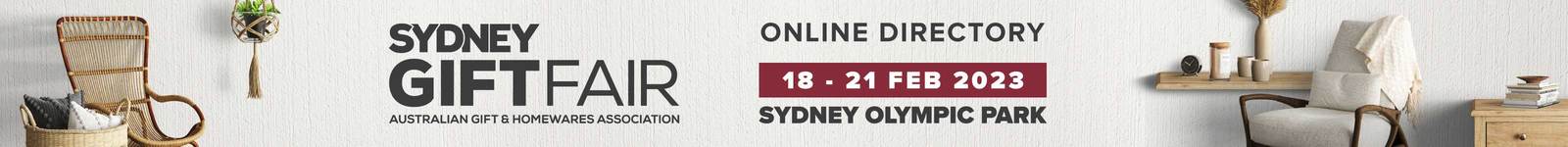 Sydney Gift Fair 2023 logo
